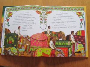 Briony's amazingly detailed and colourful carnival of elephants.
